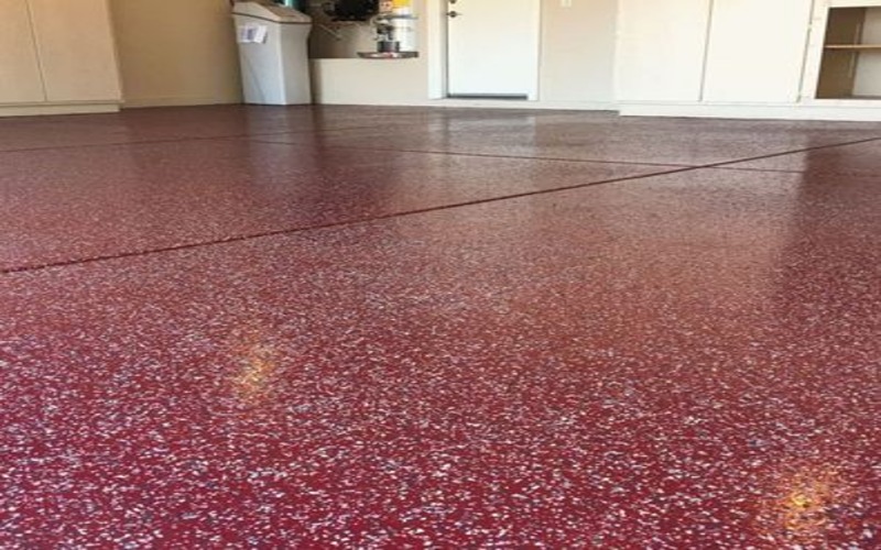 deep-red-epoxy-garage-floor